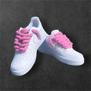 Rope Laces Rose-AF1 Custom